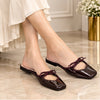 ZABA Premium Women’s Bow Detail Flat Slippers – Lightweight & Comfortable